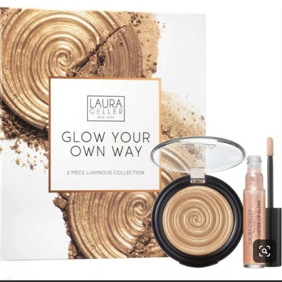 Laura Geller Other - Laura Geller New York Glow Your Own Way 2-Piece Collection Set- Gilded Honey